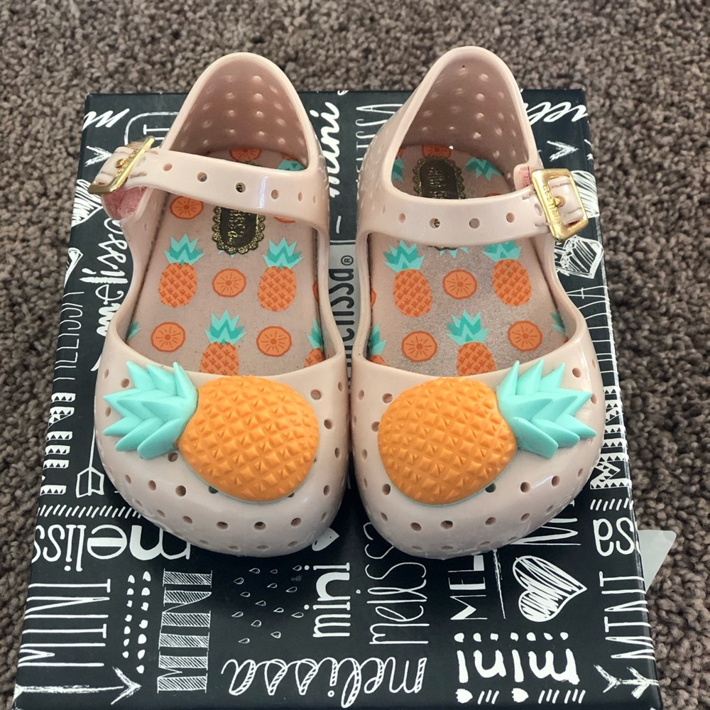 Mini Melissa Pineapple Shoes